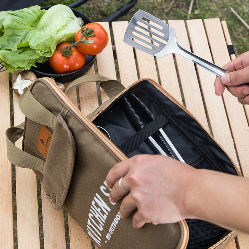 Travel Kitchen Accessories - Juego de Utensilios de Cocina para
