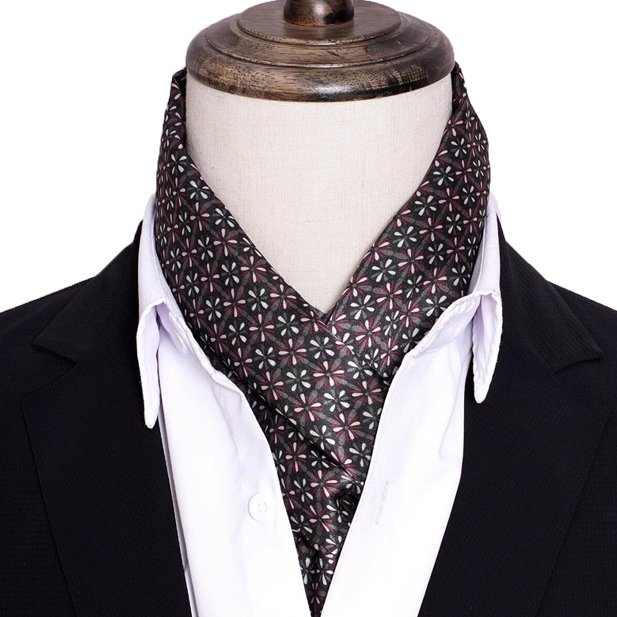 Travel Accessories For Men - Nueva bufanda de seda a rayas