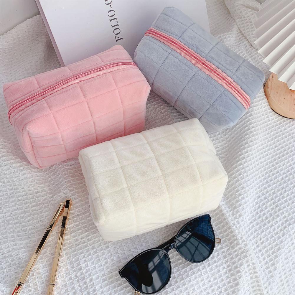 Travel Accessories Pillow - Linda bolsa de maquillaje de peluche