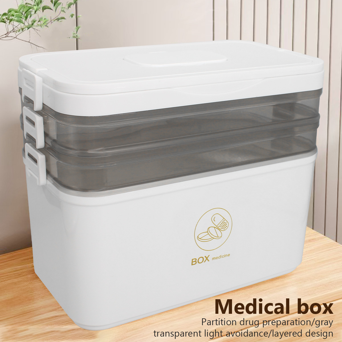 Travel Kitchen Accessories - Caja de Almacenamiento Apilable de Gran