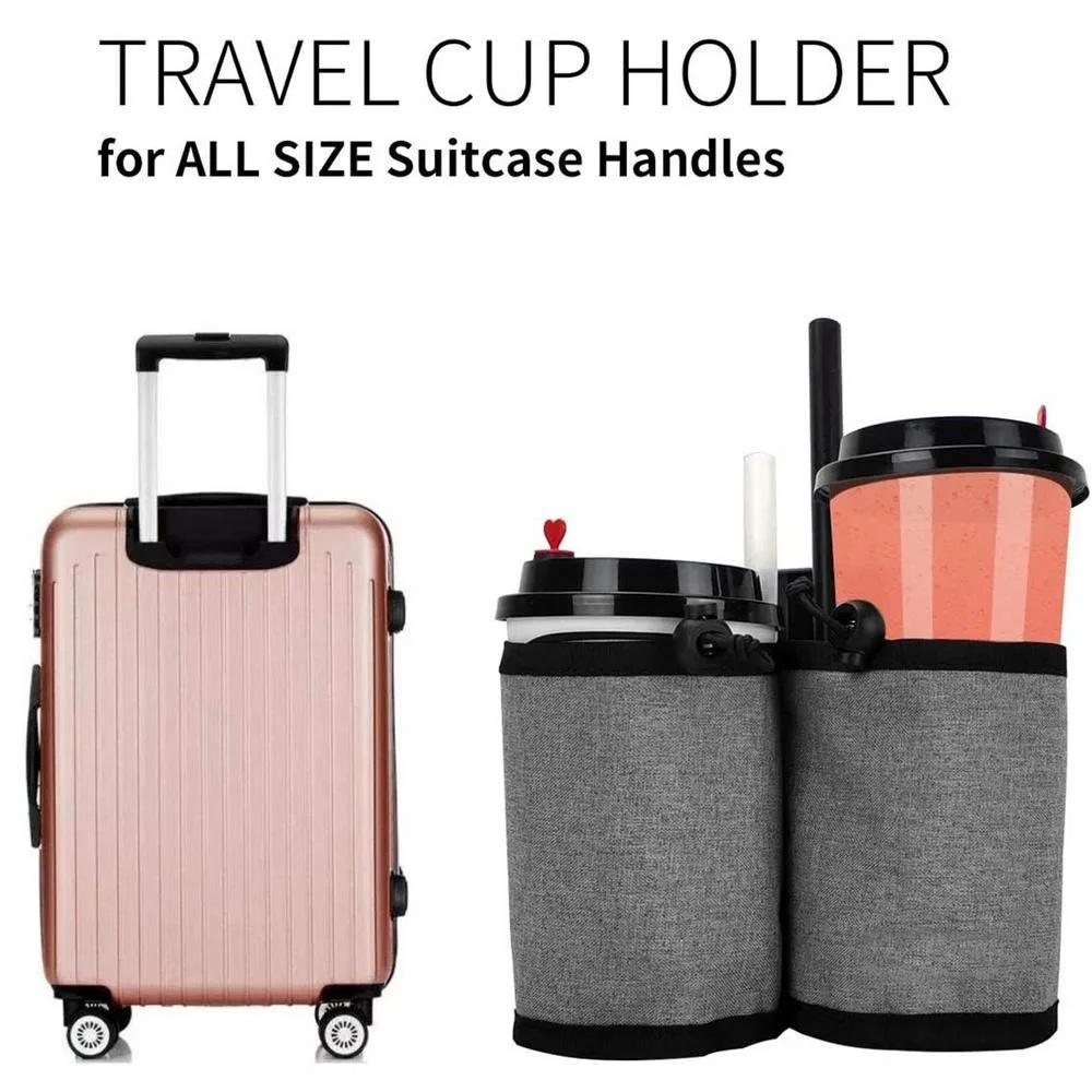 Travel Accessories Bottles - Nuevo Portavasos para Maleta, Bolsa de