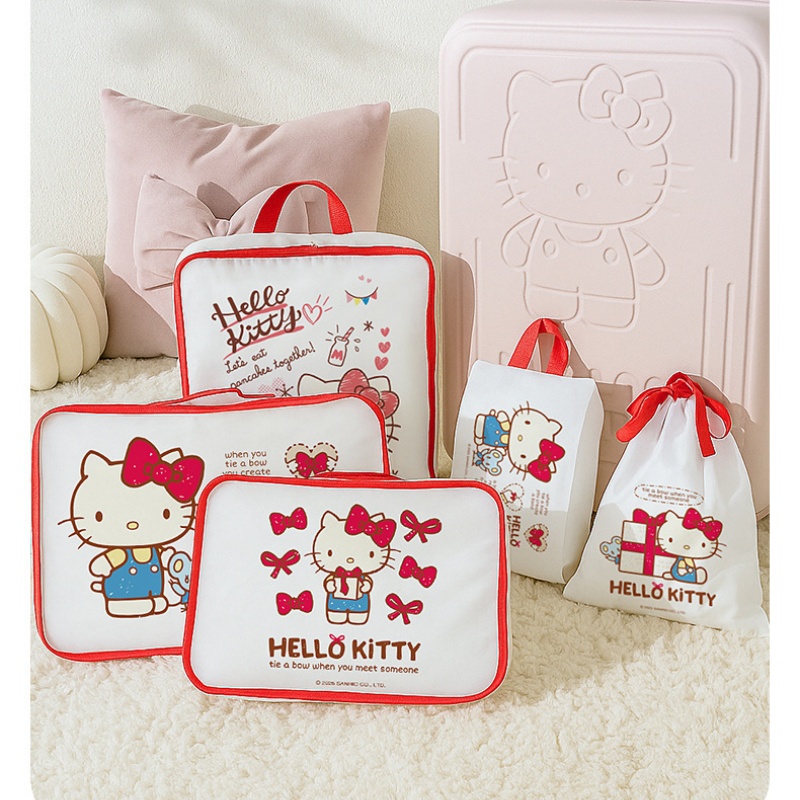 Travel Accessories Gift Set - Bolsa de Almacenamiento Hello Kitty, Linda