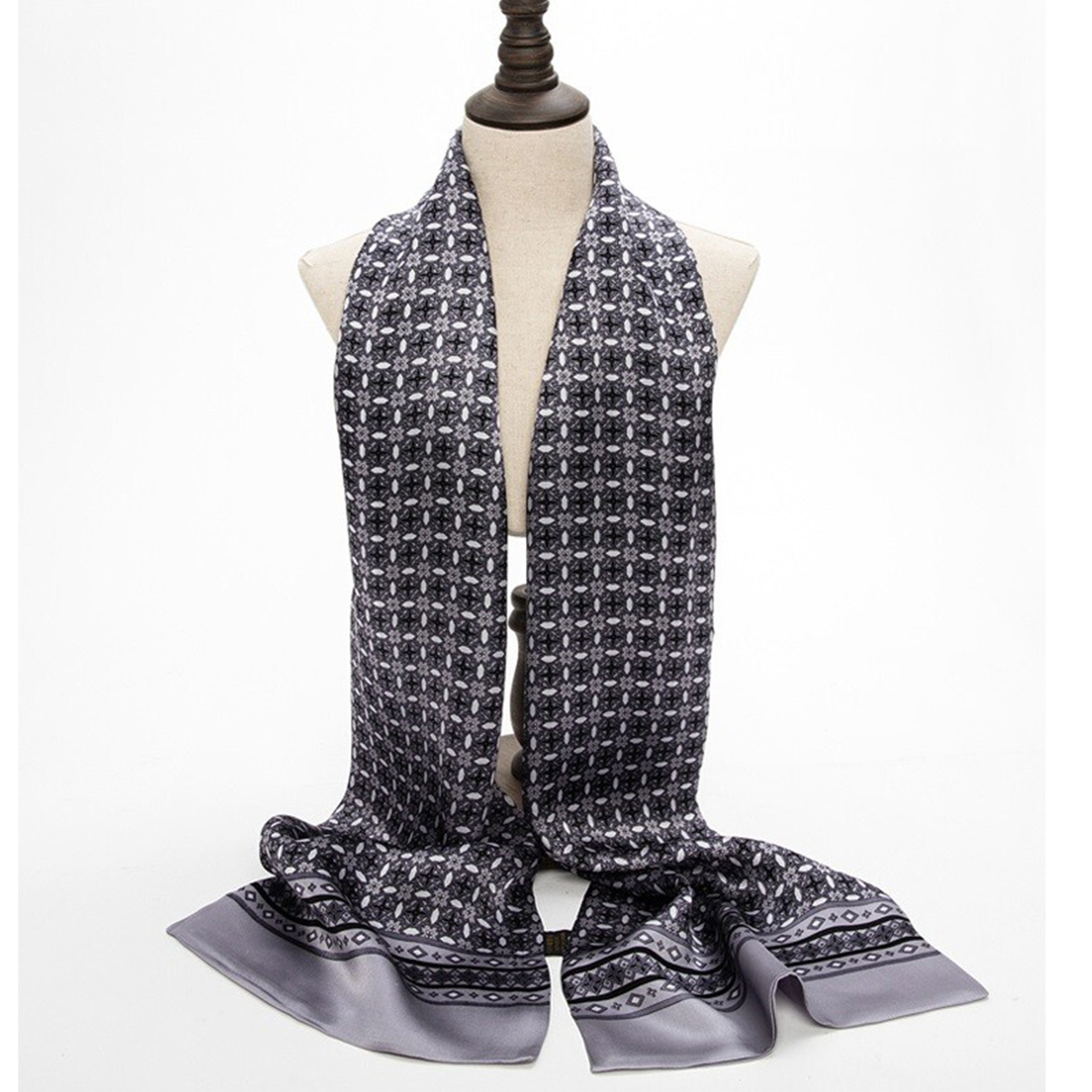 Travel Accessories For Men - 2026 nueva bufanda de seda capa