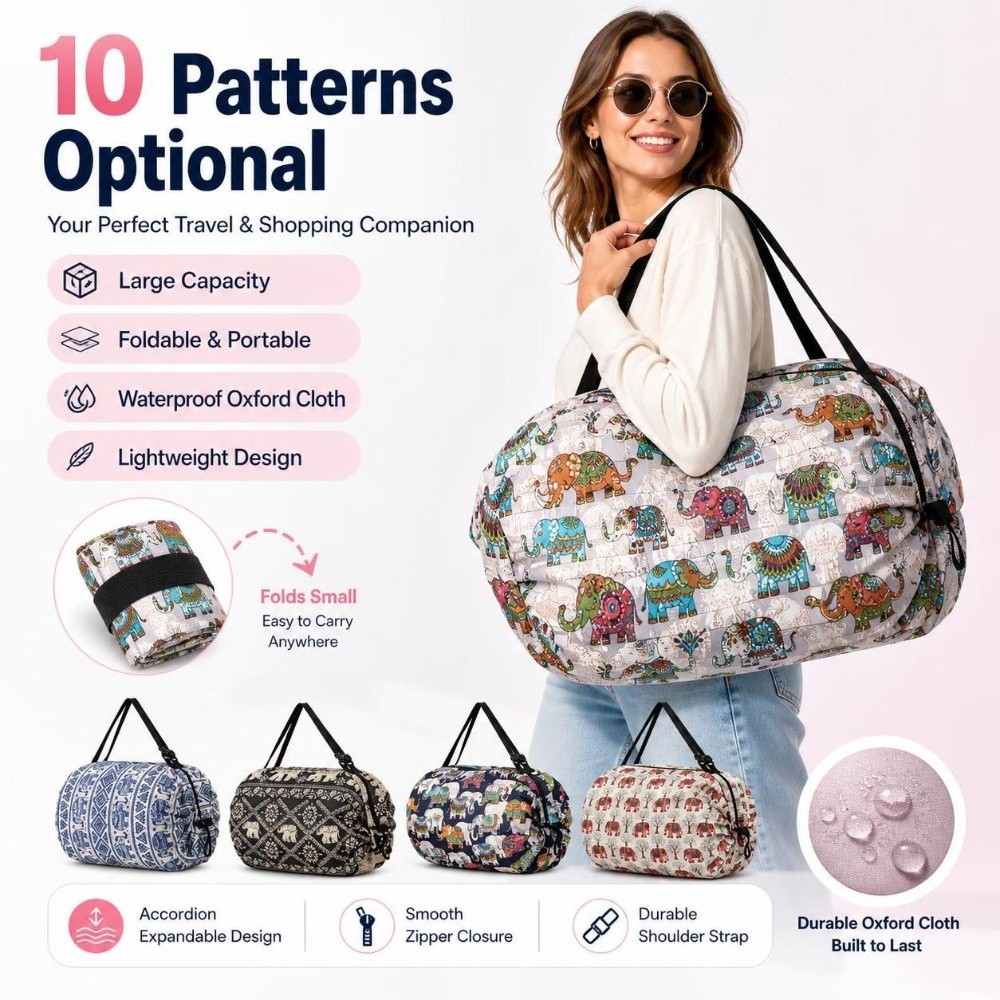 Travel Accessories Market - Bolsa de Compras Ligera de Gran