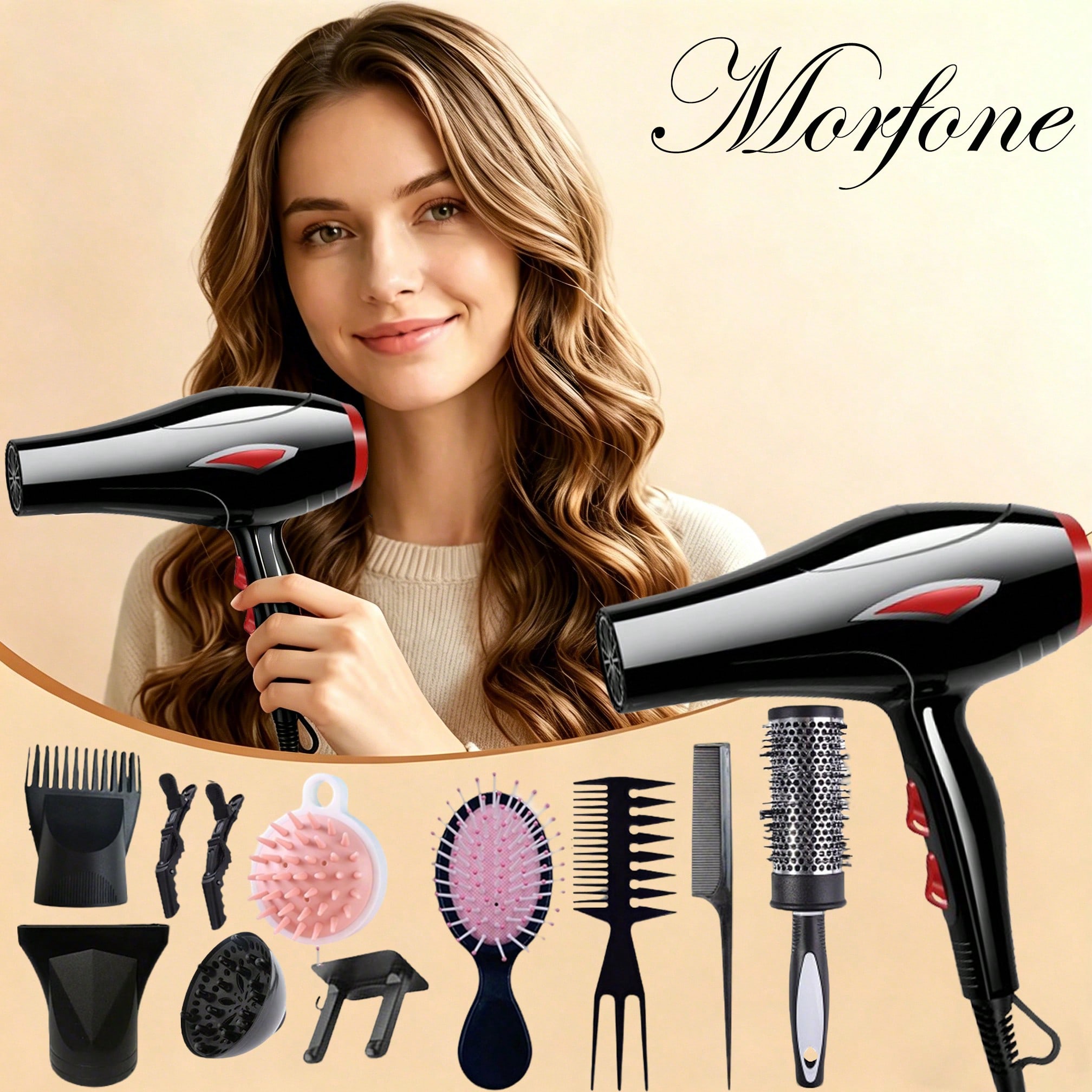 Travel Accessories High End - Secador de pelo profesional de alta