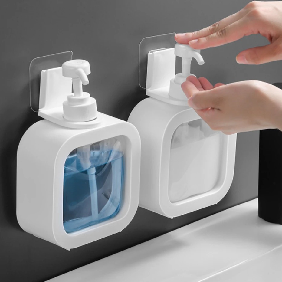 Travel Kitchen Accessories - Dispensadores de jabón transparentes, champú, Gel