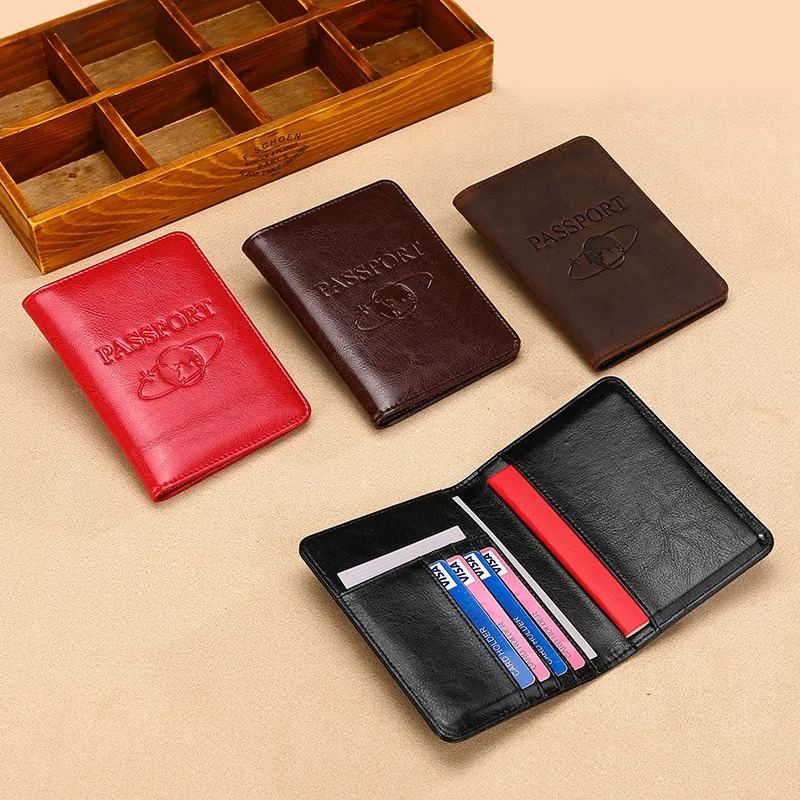 Funda de pasaporte de cuero ge - Travel Accessories Passport Holder reseña y precio