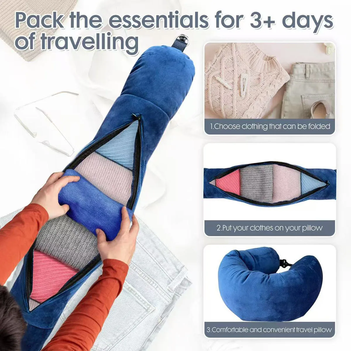 Almohada de Viaje en Forma de  - Travel Accessories Pillow reseña y precio