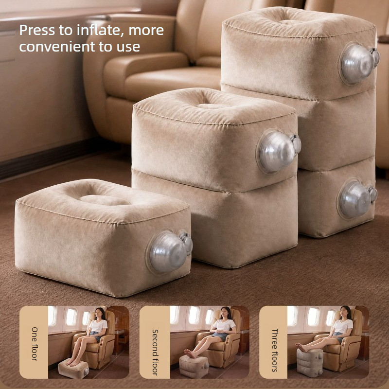 Reposapiés Inflable para Vuelo - Travel Accessories For Long Haul Flights reseña y precio
