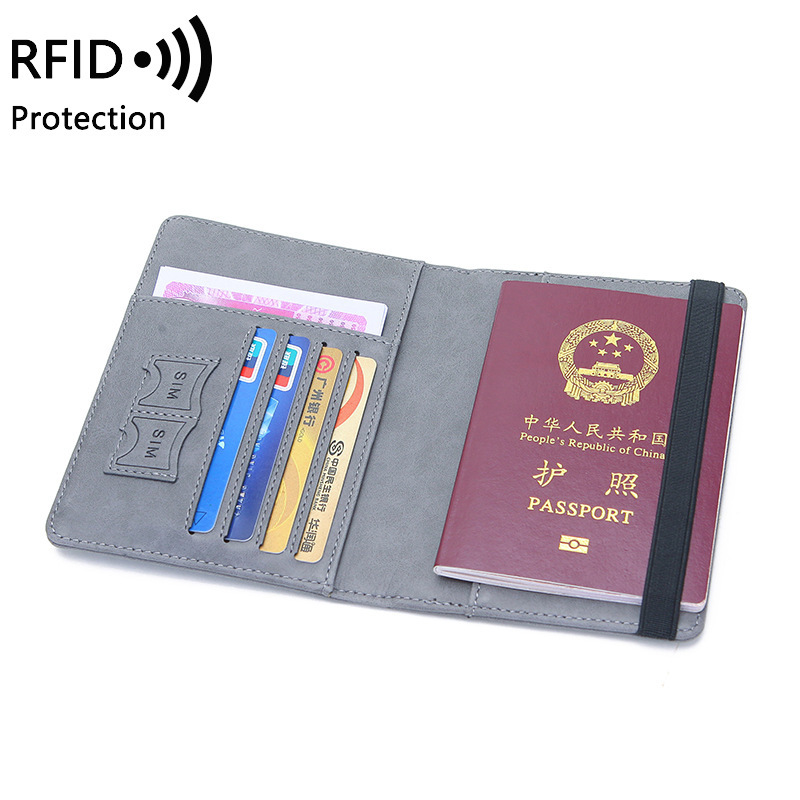 Porta pasaporte unisex de cuer - Travel Accessories Passport Holder reseña y precio