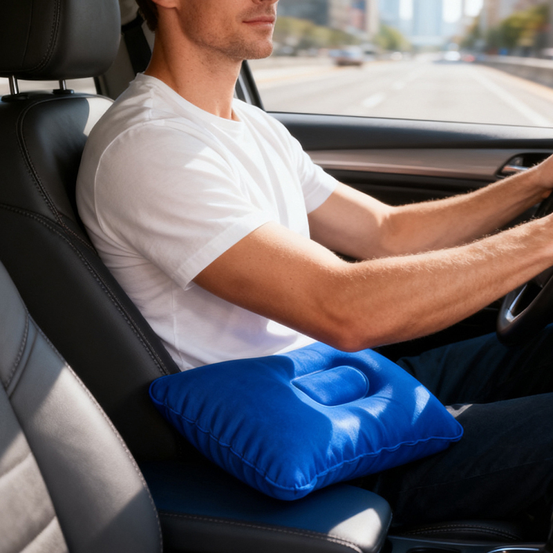 2 Almohadas Inflables de Viaje - Travel Accessories Pillow reseña y precio