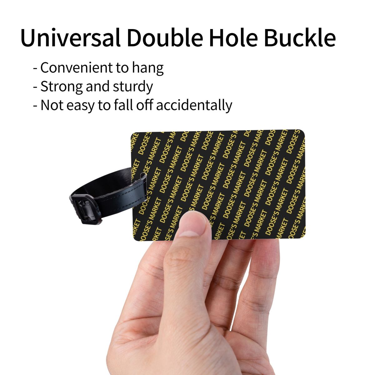 Etiqueta de equipaje del merca - Travel Accessories Market reseña y precio