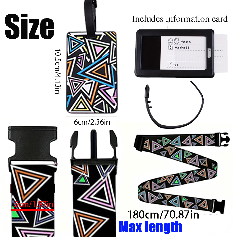 Juego de 2 Correas para Equipa - Travel Accessories Gift Set reseña y precio