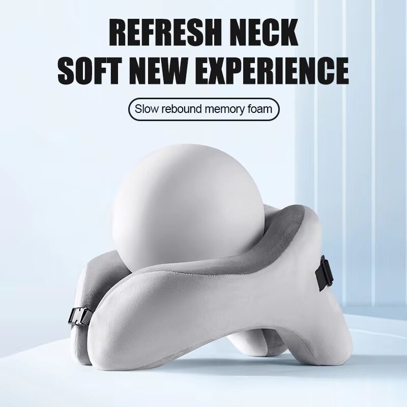 Almohada de espuma viscoelásti - Travel Accessories Pillow reseña y precio