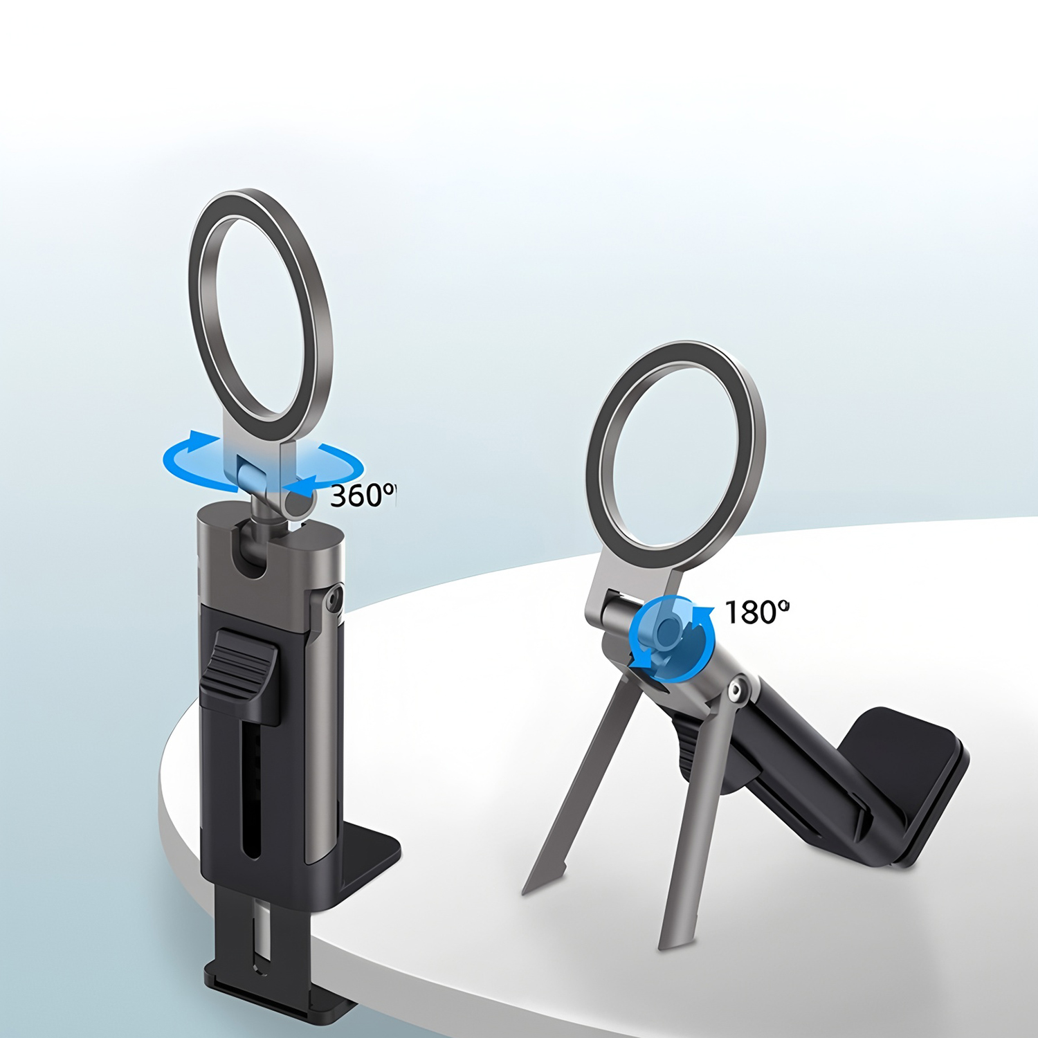 Soporte Magnético Plegable par - Phone Holder Airplane reseña y precio