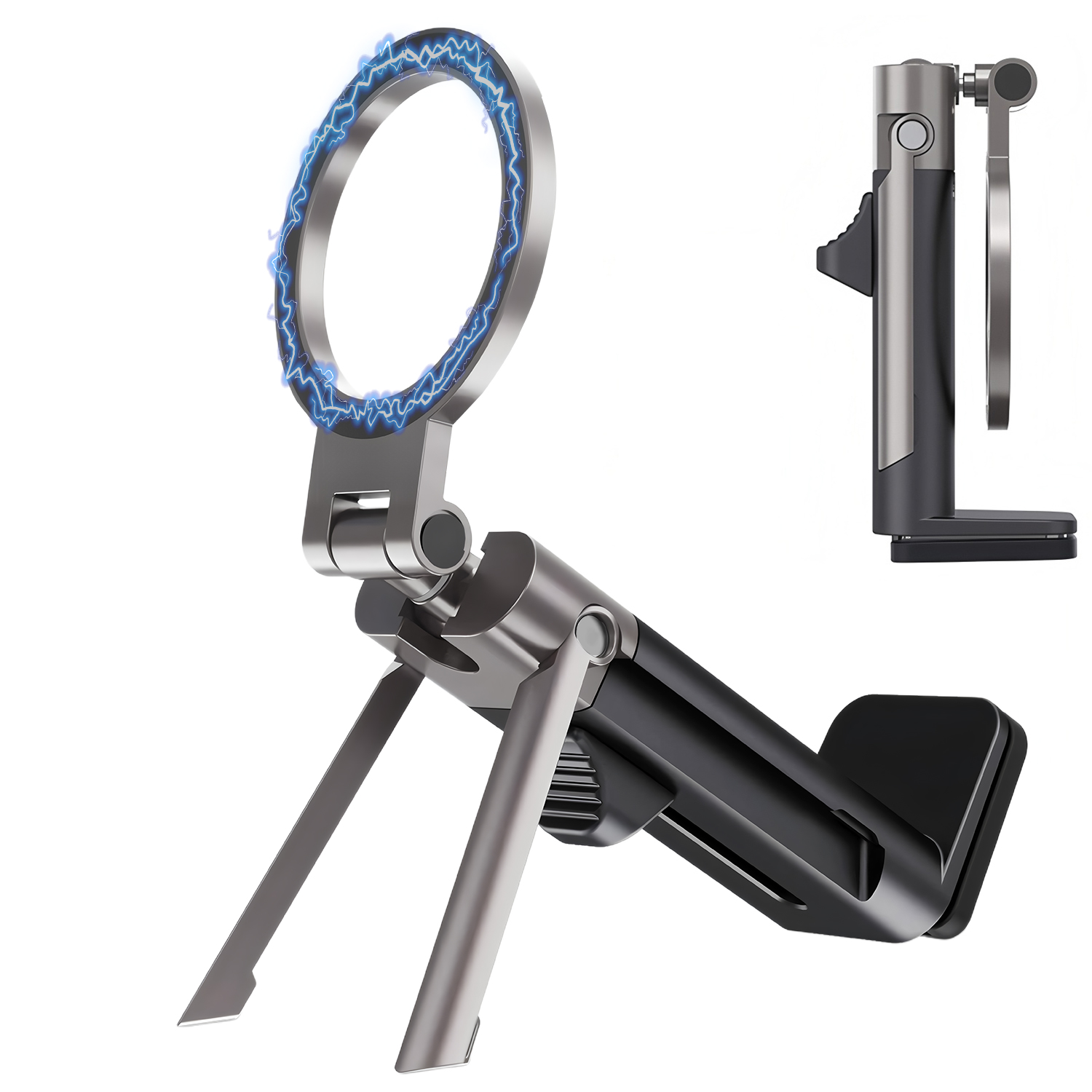 Soporte Magnético Plegable par - Phone Holder Airplane reseña y precio