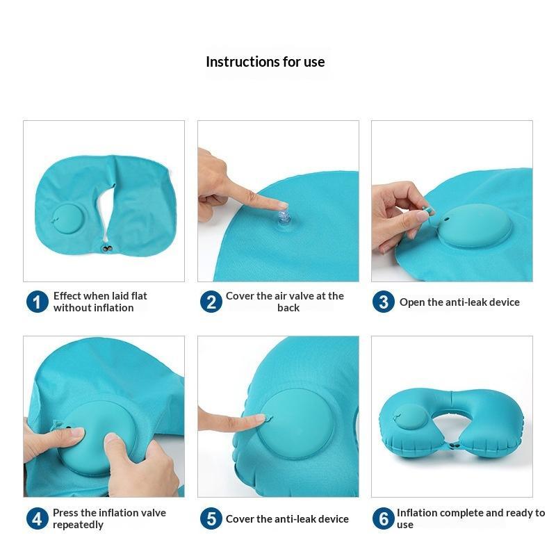 Almohada inflable para el cuel - Travel Accessories Pillow reseña y precio