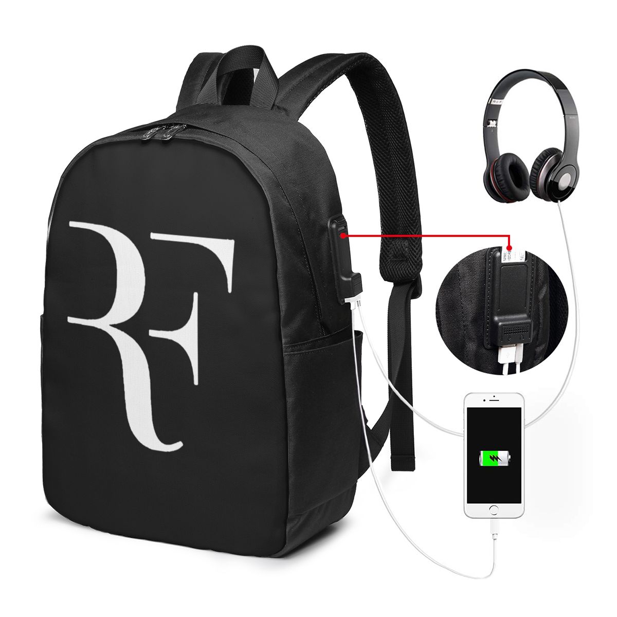 Mochila Roger Federer, bolsa d - Travel Accessories For Men reseña y precio
