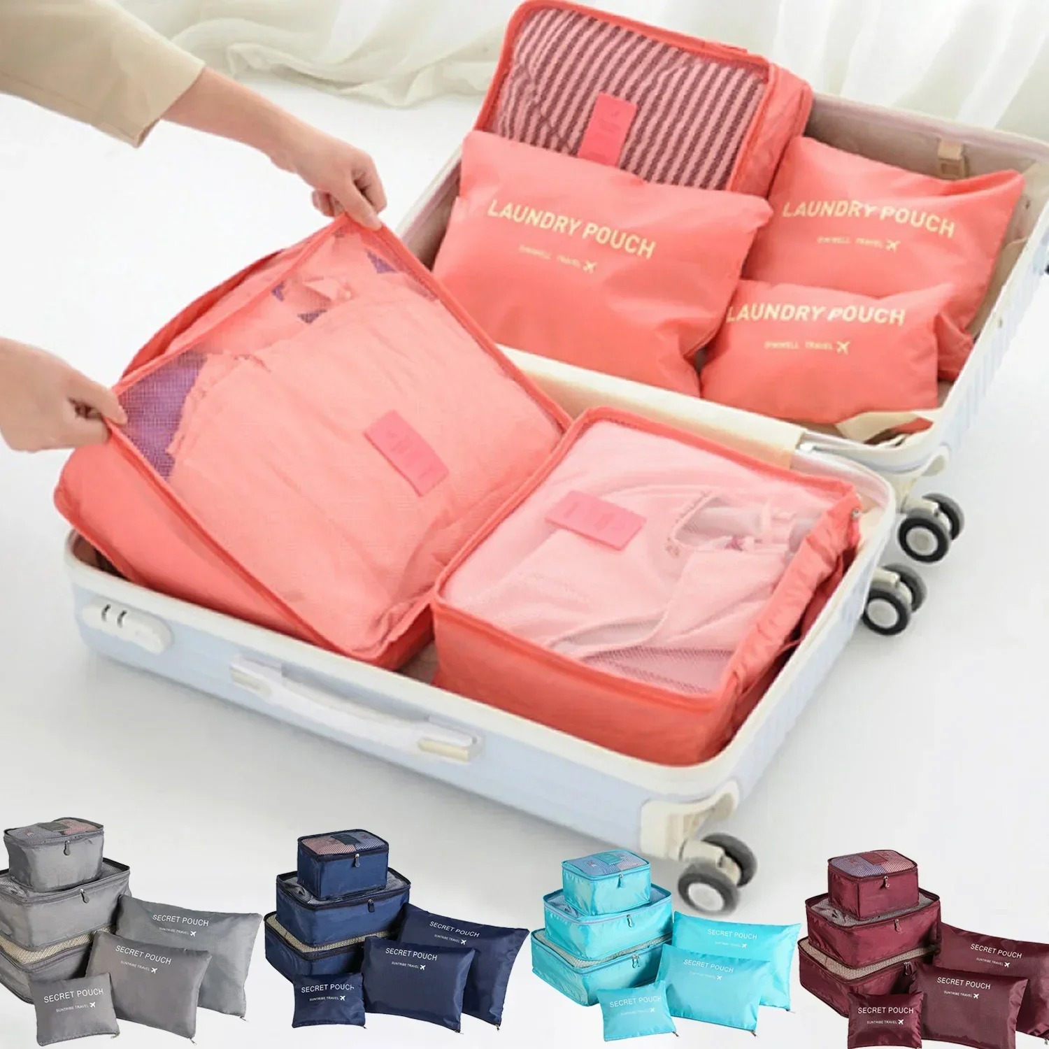 Juego de 6 Bolsas de Almacenam - Travel Accessories Gift Set reseña y precio